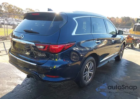 2019 Infiniti Qx60 Luxe from USA, damaged, VIN 5N1DL0MMXKC516322